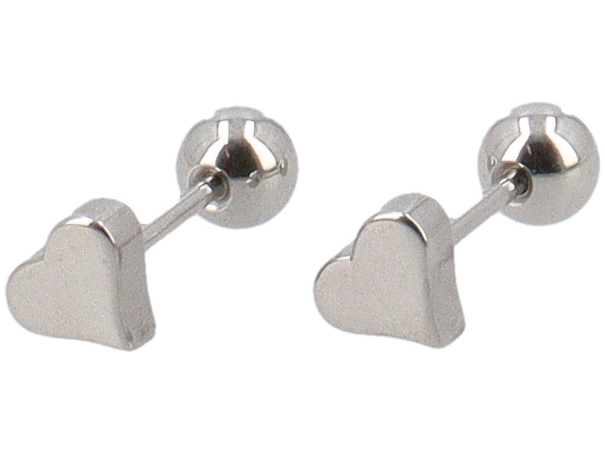 Orecchino piercing cuoricini