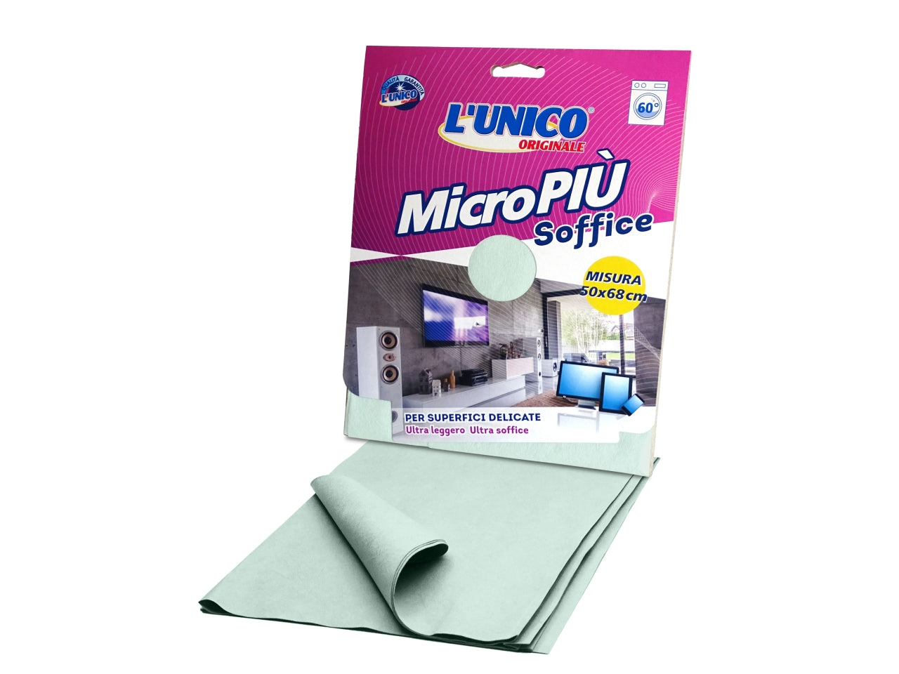 Panno in microfibra micropiÃº soffice 50x68cm