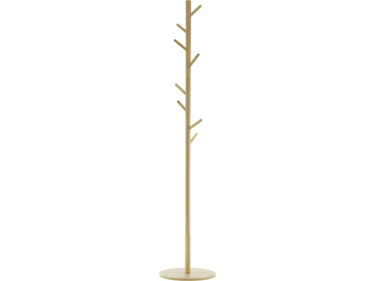 Appendiabiti da terra h.176cm legno naturale