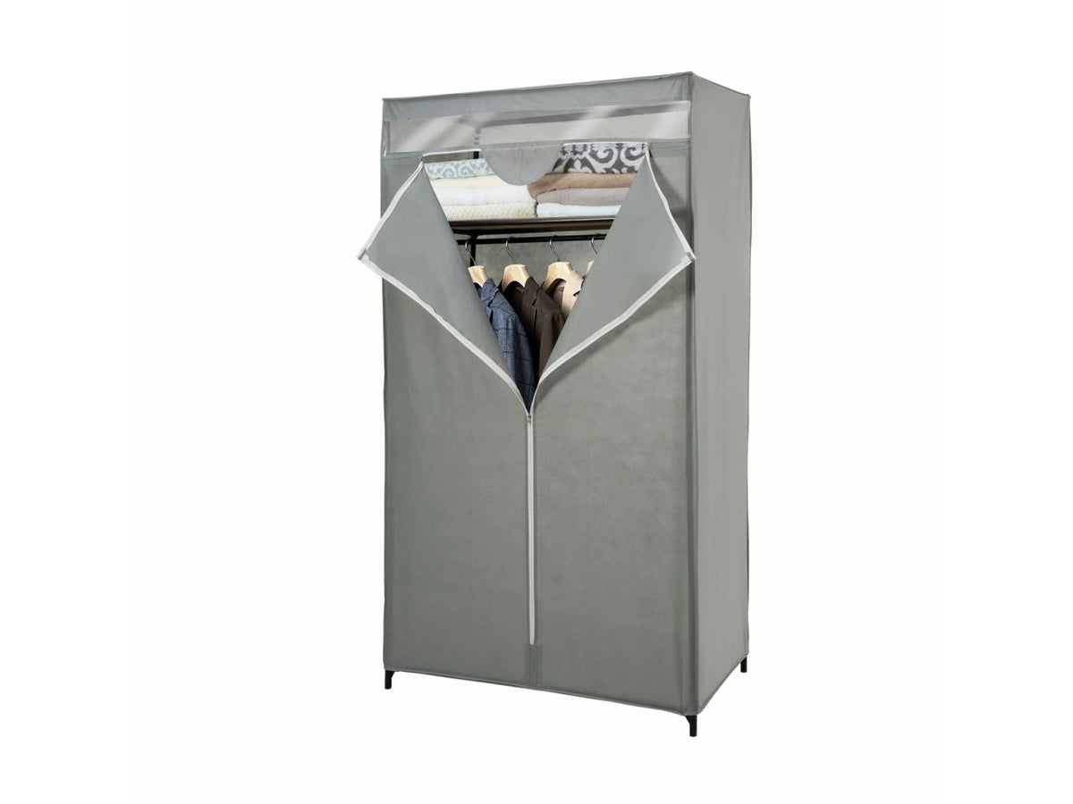 Armadio con cerniera grigio 90x50xh.160cm