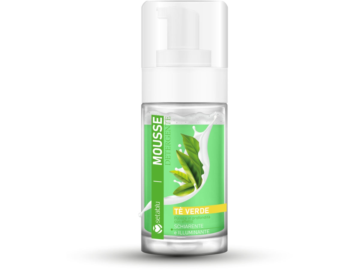Mousse detergente bifasica 120ml tÃ¨ verde