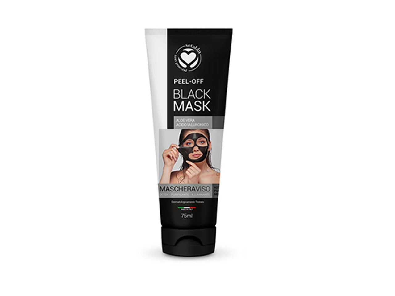 Maschera viso pee-off black mask 75ml
