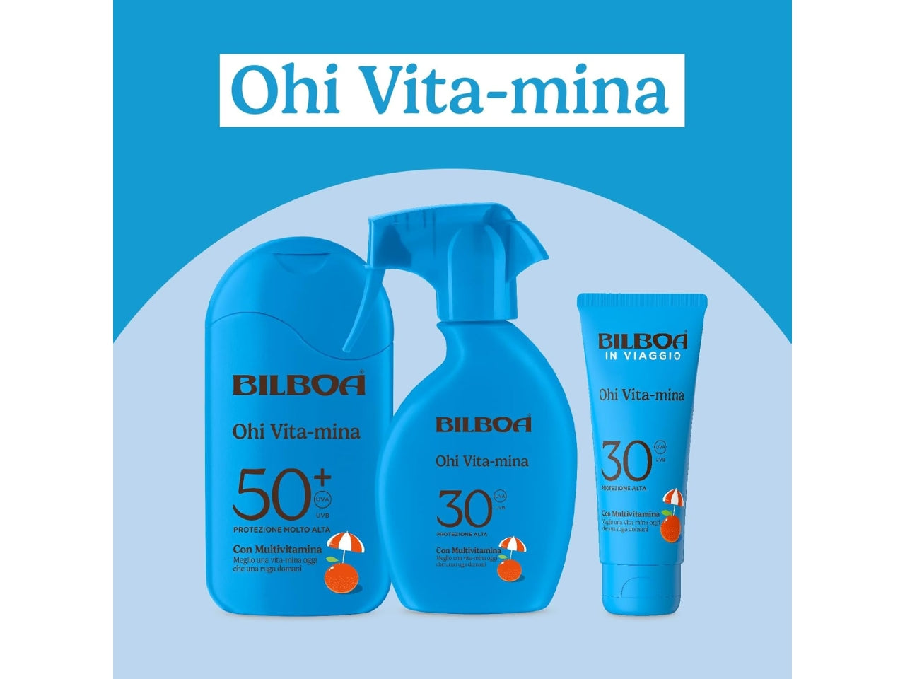 Bilboa ohi vitamina stick spf 50+ con multivitamina