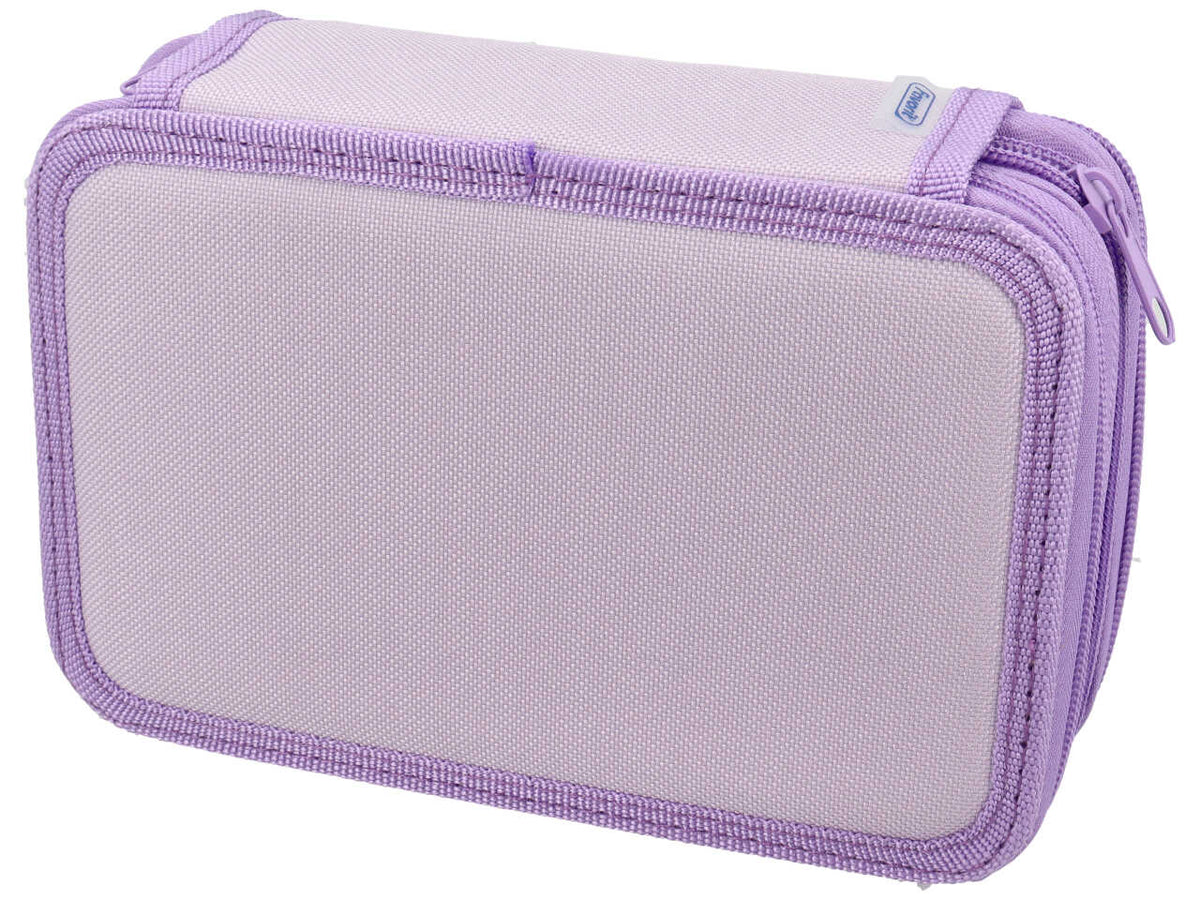 Astuccio 3zip pastel/neon con 12 pastelli e 18 pennarelli
