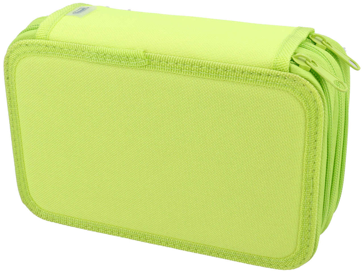 Astuccio 3zip pastel/neon con 12 pastelli e 18 pennarelli