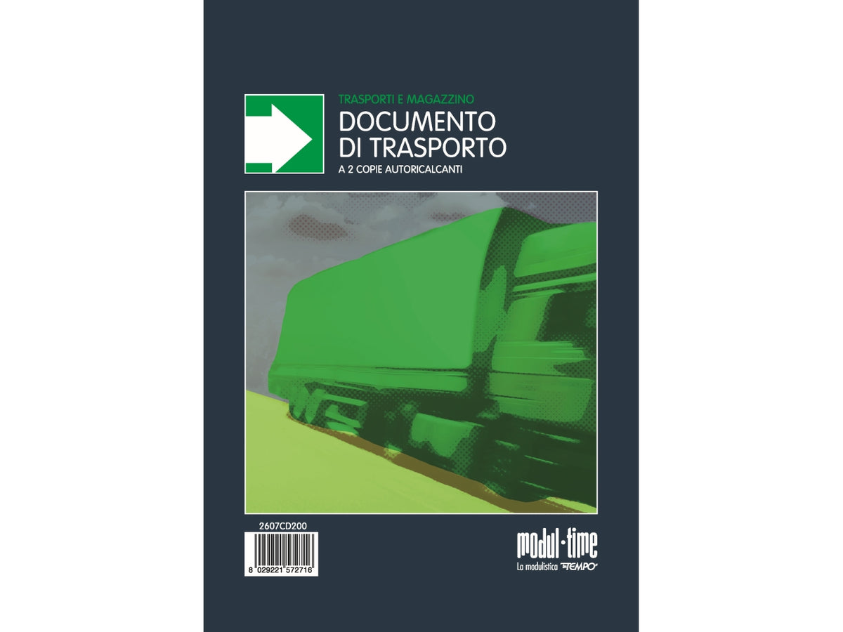 Documento di trasporto 50x2 copie autoricalcante 21,5x14,8cm
