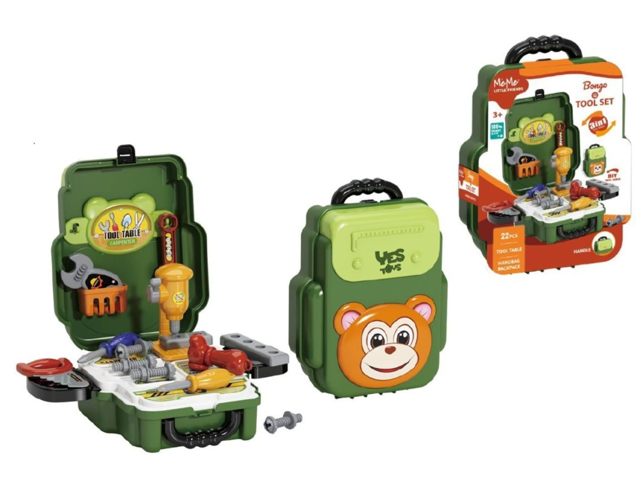 Bongo zainetto brico con accessori
