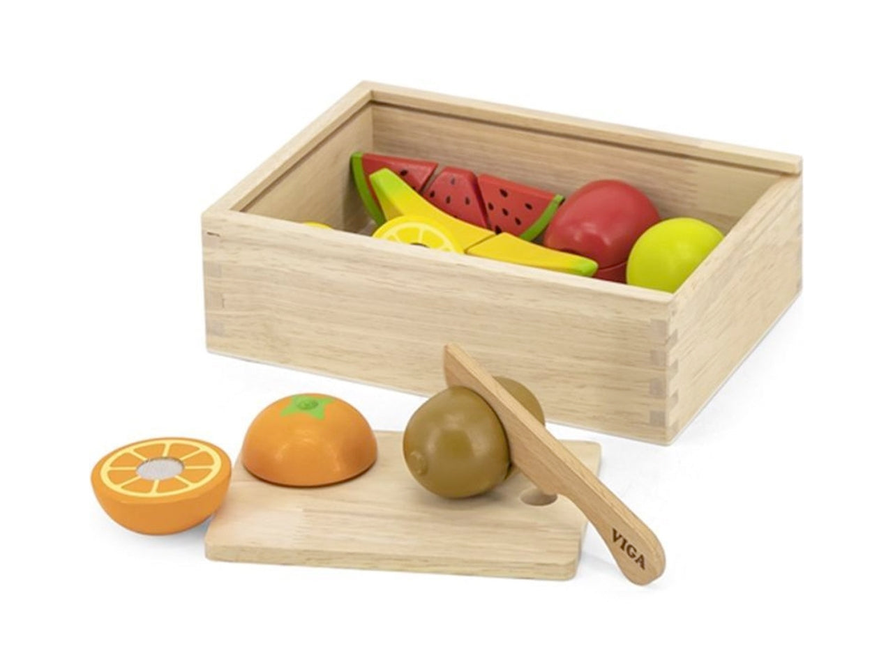 Frutta tagliabile in legno