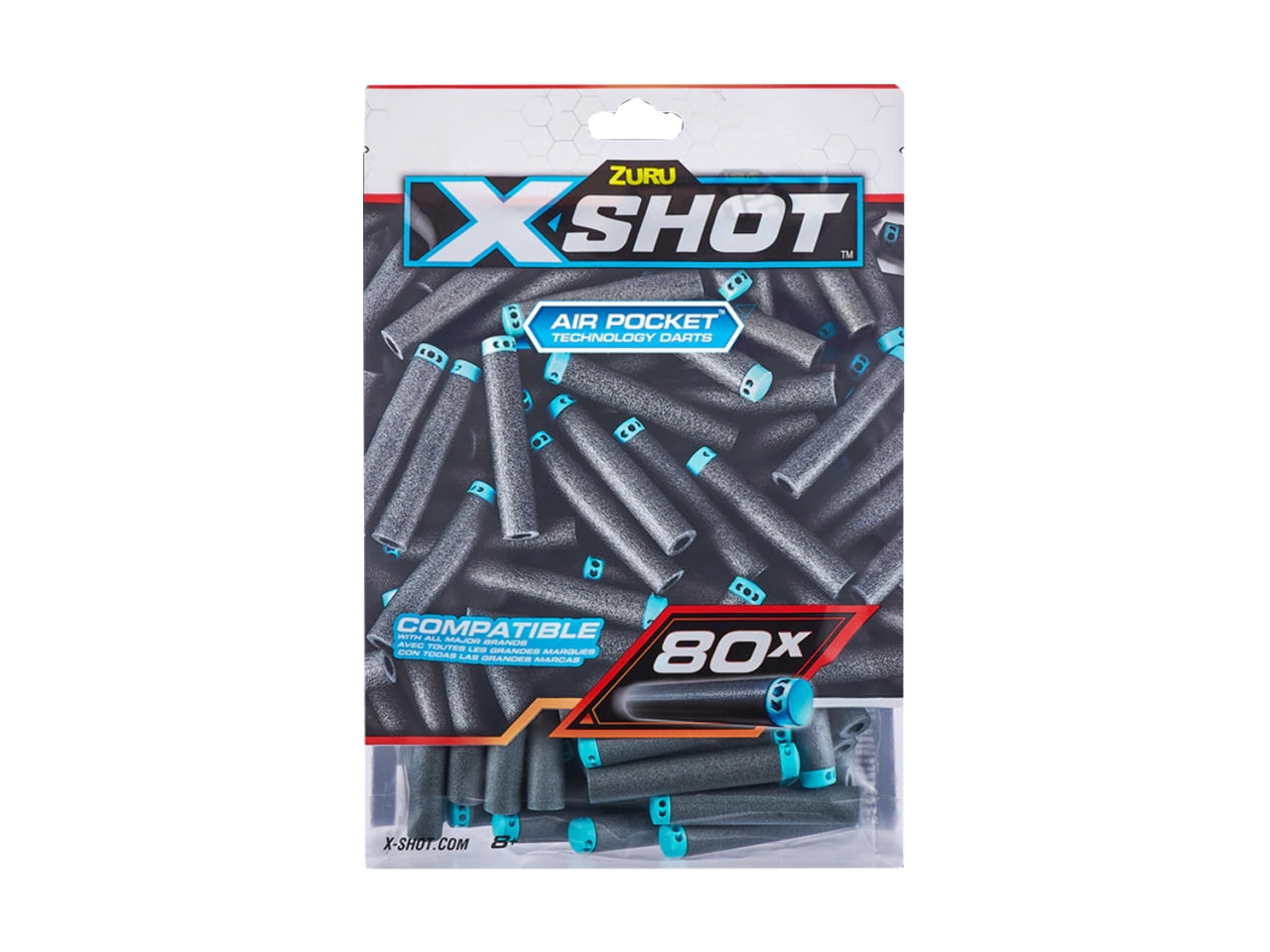 X-shot sacchetto con 80 dardi