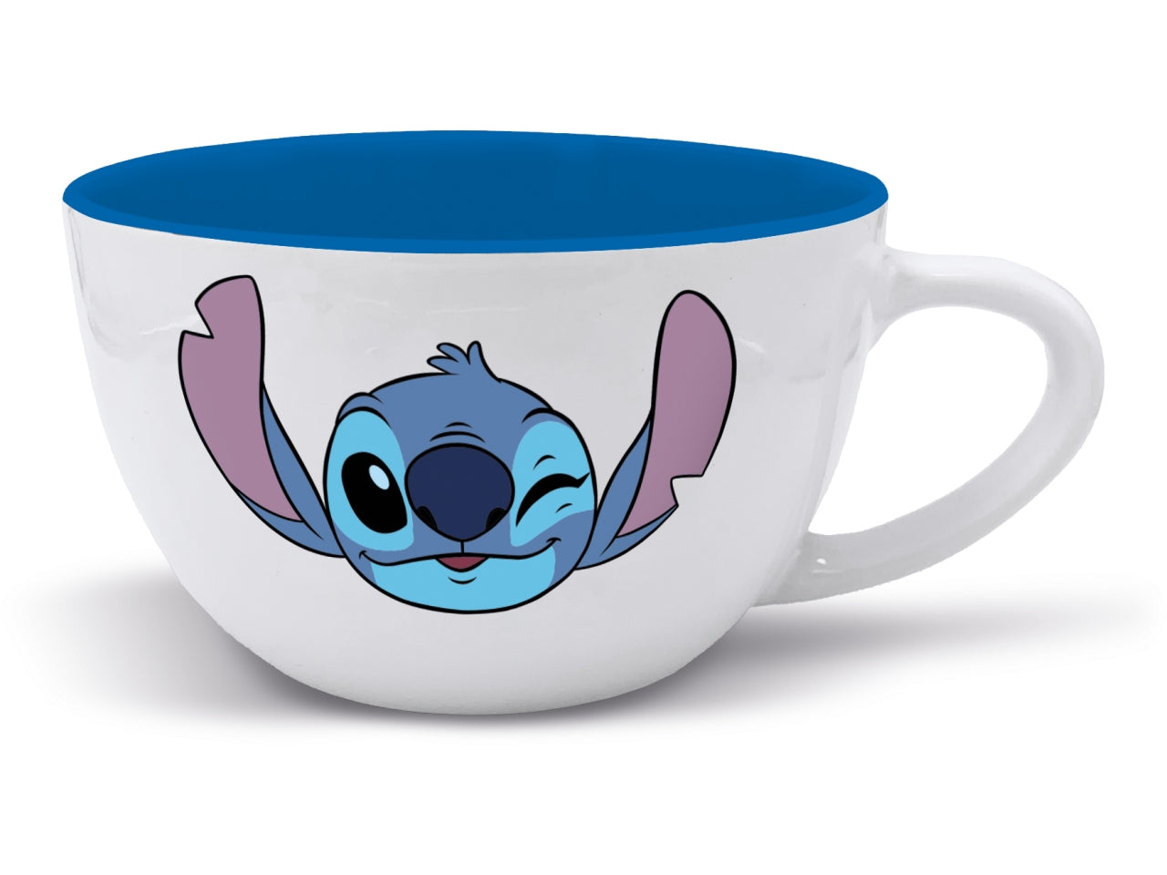 Stitch tazzone ceramica con manico jumbo 740ml