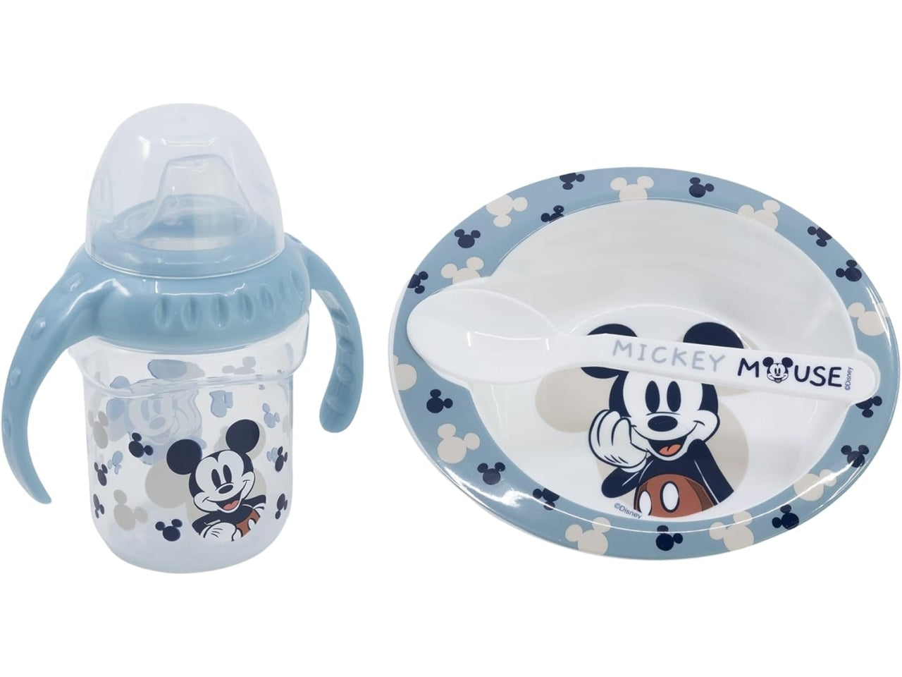 Mickey gift box 3 pezzi tazza + piatto + cucchiaio