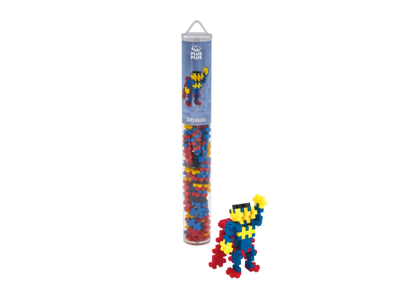 Plus plus tubo super hero 100pz