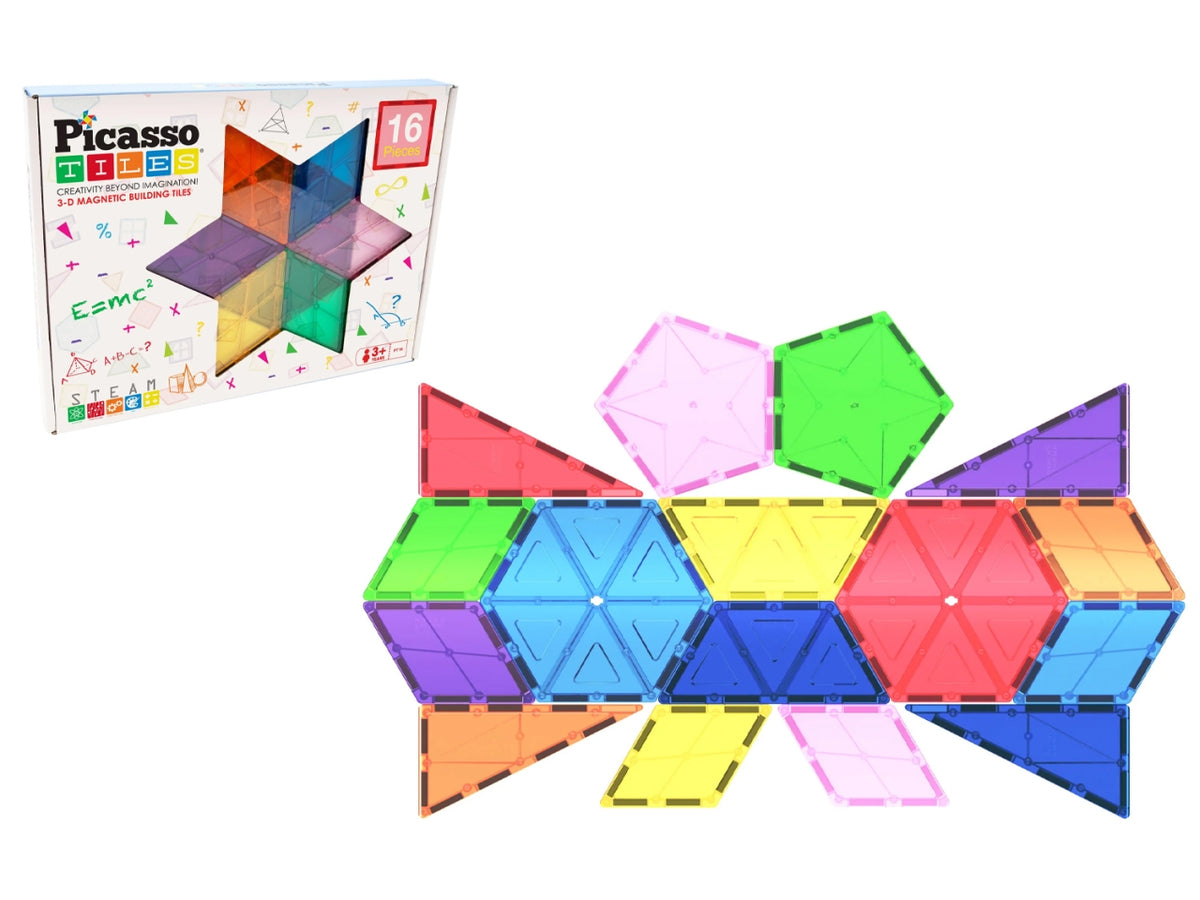 Picasso Magnetic piastrelle geometriche 16 pezzi