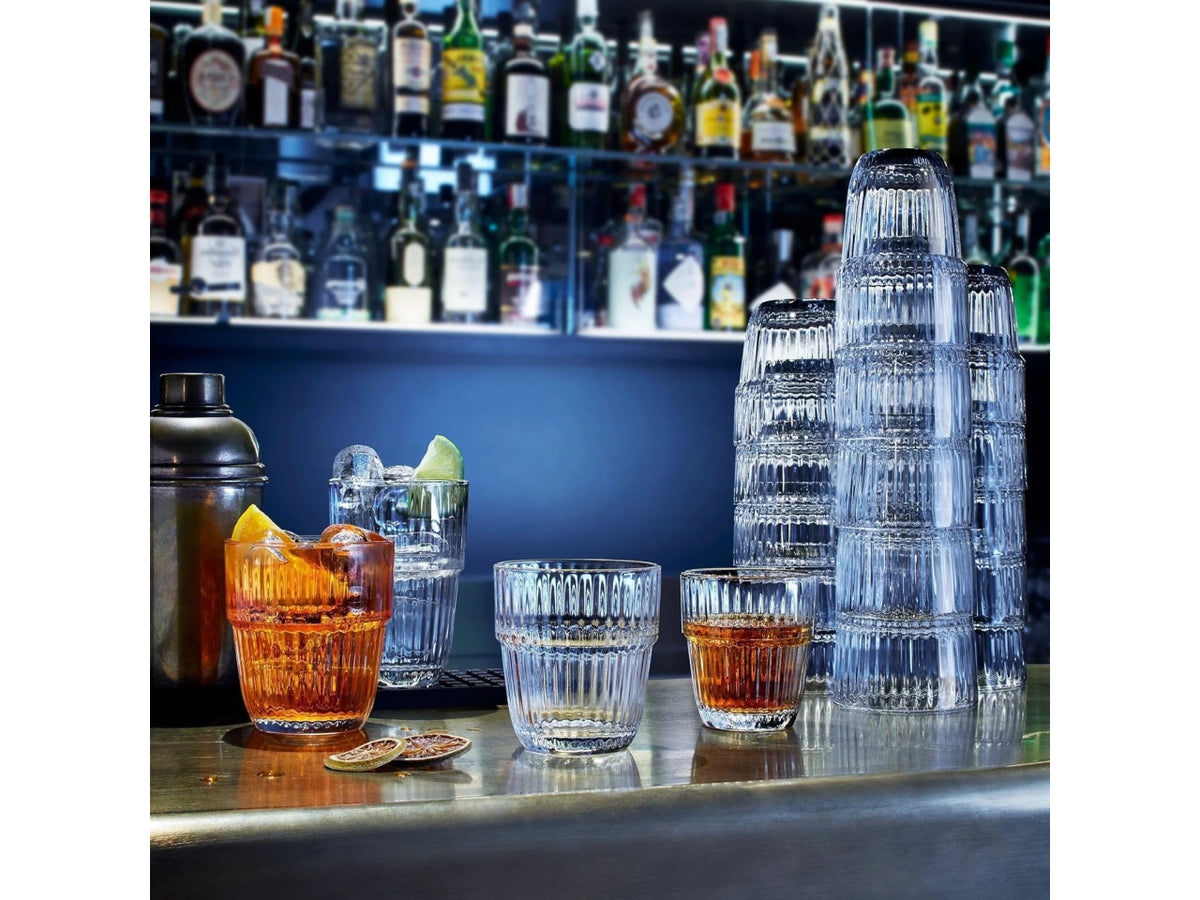 Bicchiere in vetro Barshine shot da 6,8cl, set 6 bicchieri trasparenti