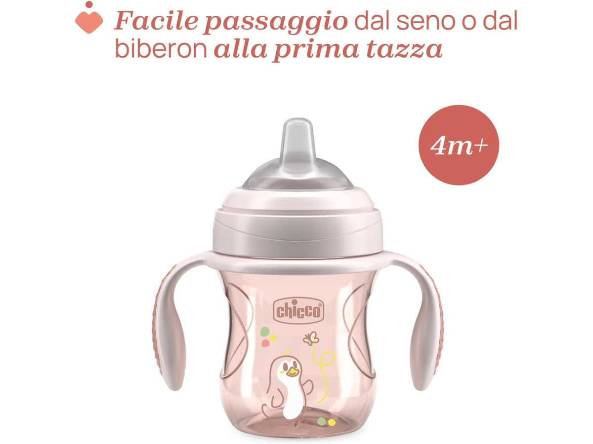 Tazza transition rosa 4 mesi +