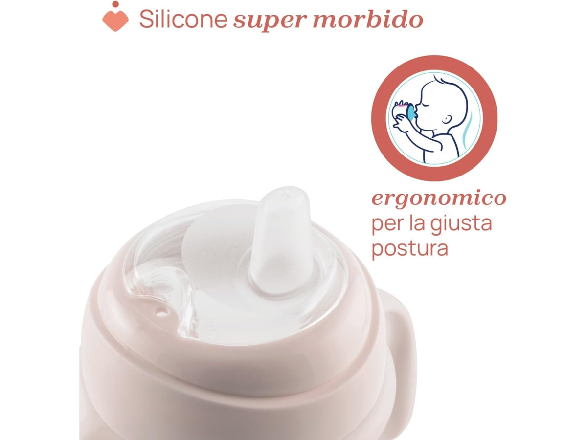 Tazza transition rosa 4 mesi +