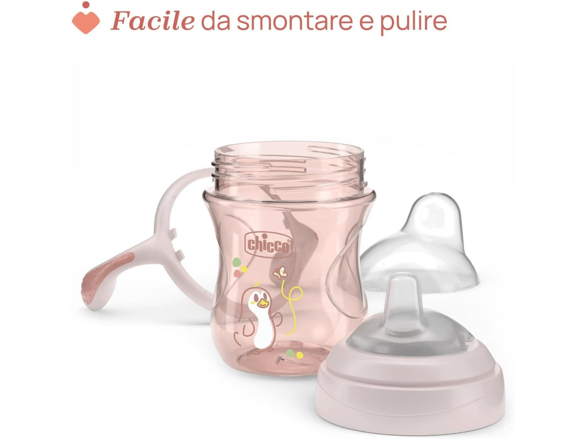 Tazza transition rosa 4 mesi +