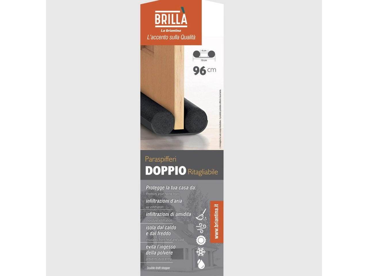 Paraspiffero 96cm ritagliabile
