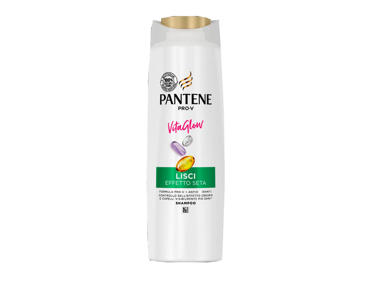 Pantene shampoo vita glow liscio effetto seta 250ml $