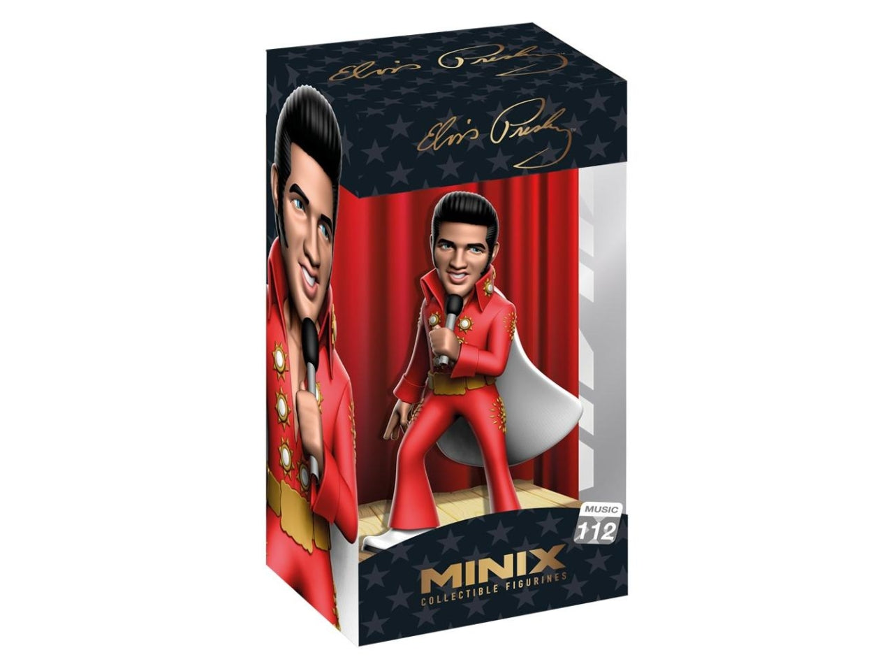 Minix collectible Elvis red suit