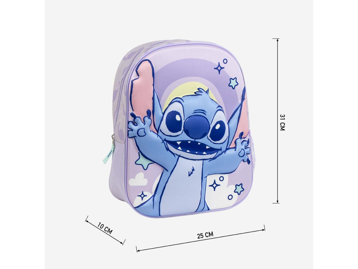 Zaino per bambini 3D personaggio Stitch