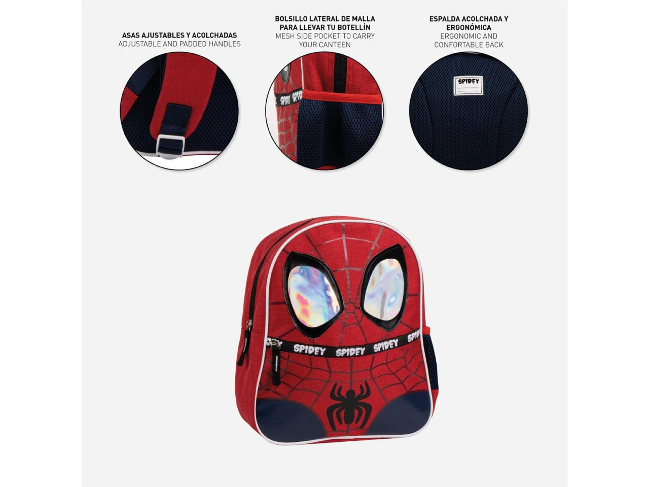 Zaino asilo con personaggio Spidey