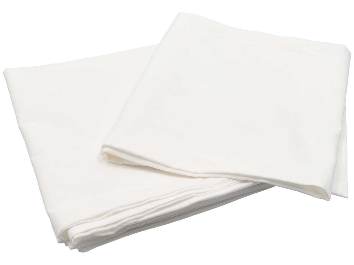 Medicina coppie federe in cotone con volant e patella 52x82cm
