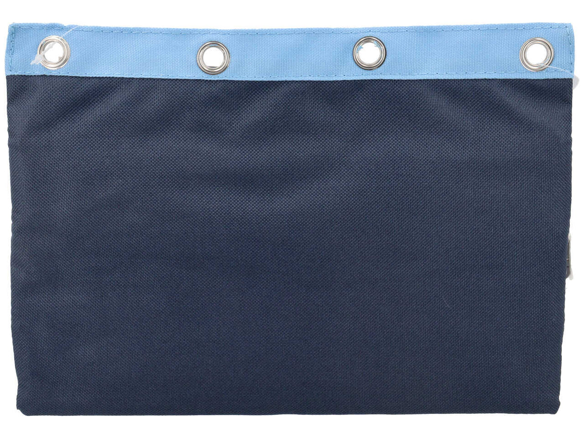 Tutto in uno astuccio 3 zip per copertine ad anelli blu