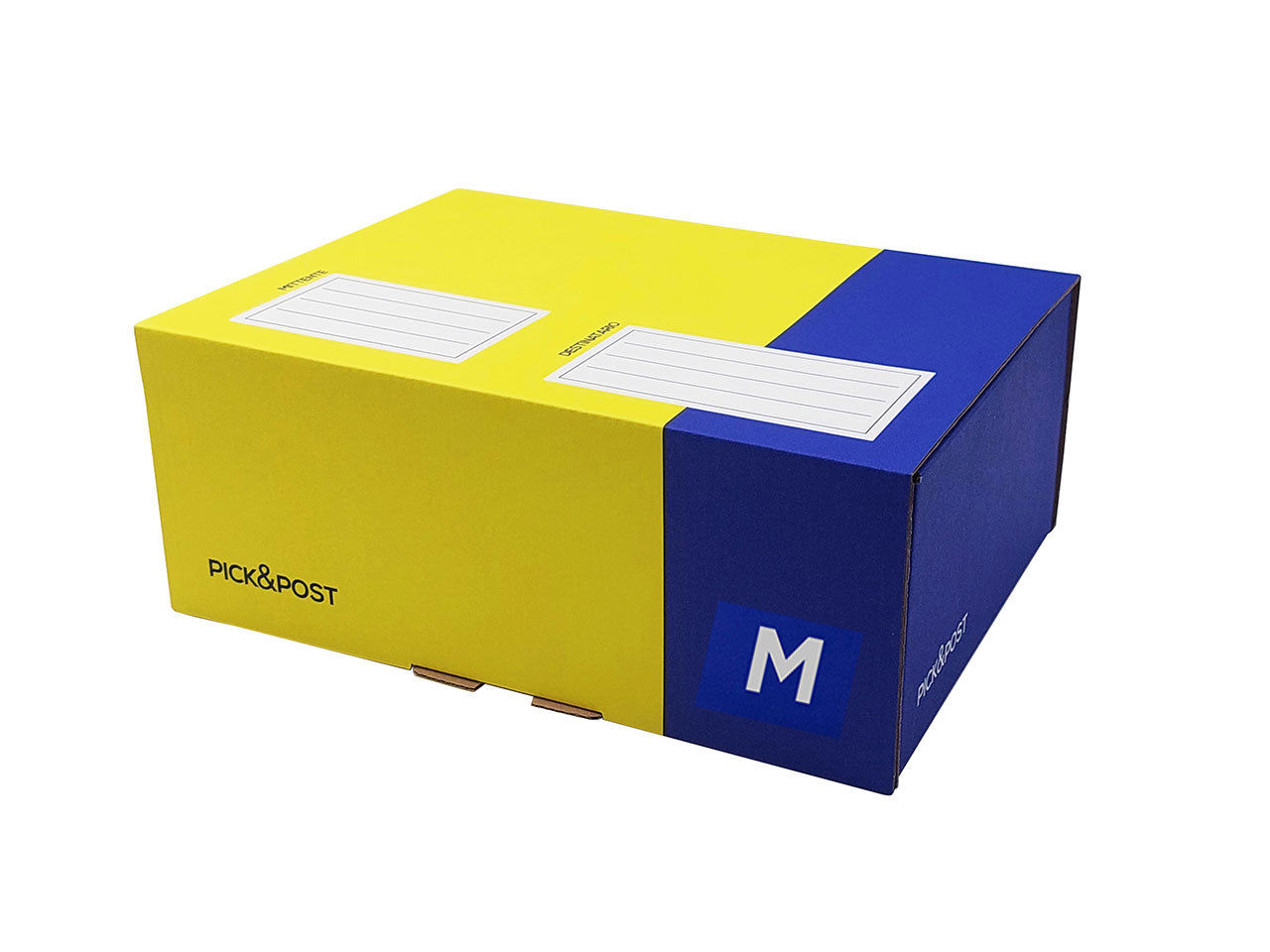 Pick post scatola in cartone per spedizione automontante M 36x24x12cm