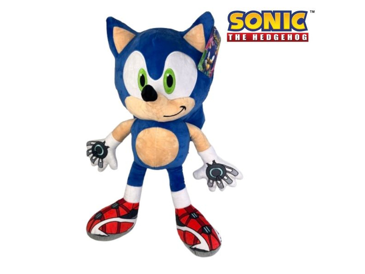 Peluche Sonic 20Cm con laccetto