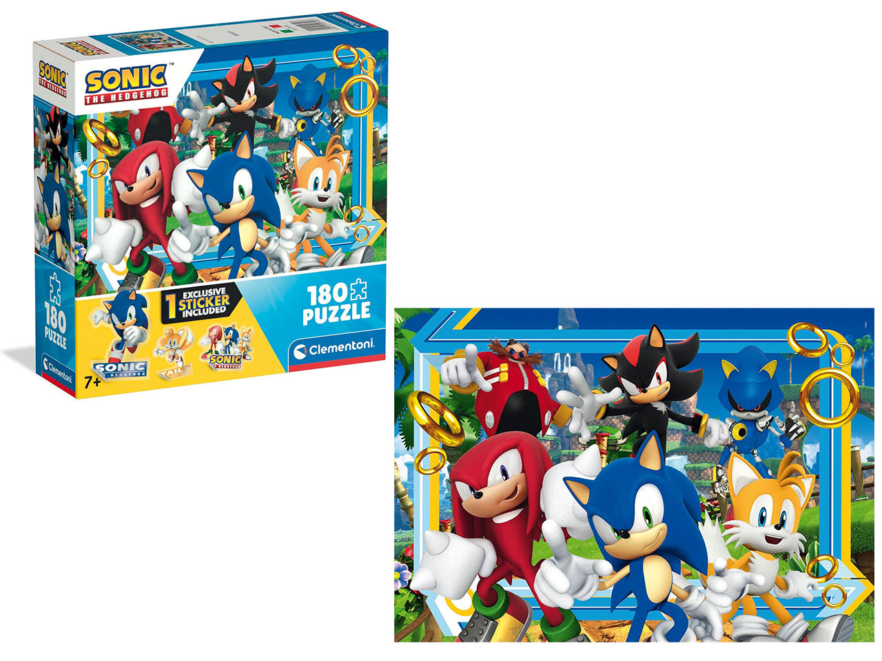 Puzzle 180 pezzi Sonic