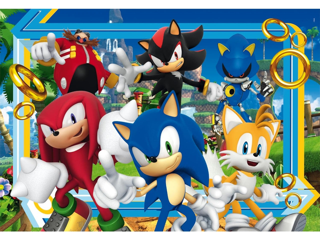 Puzzle 180 pezzi Sonic