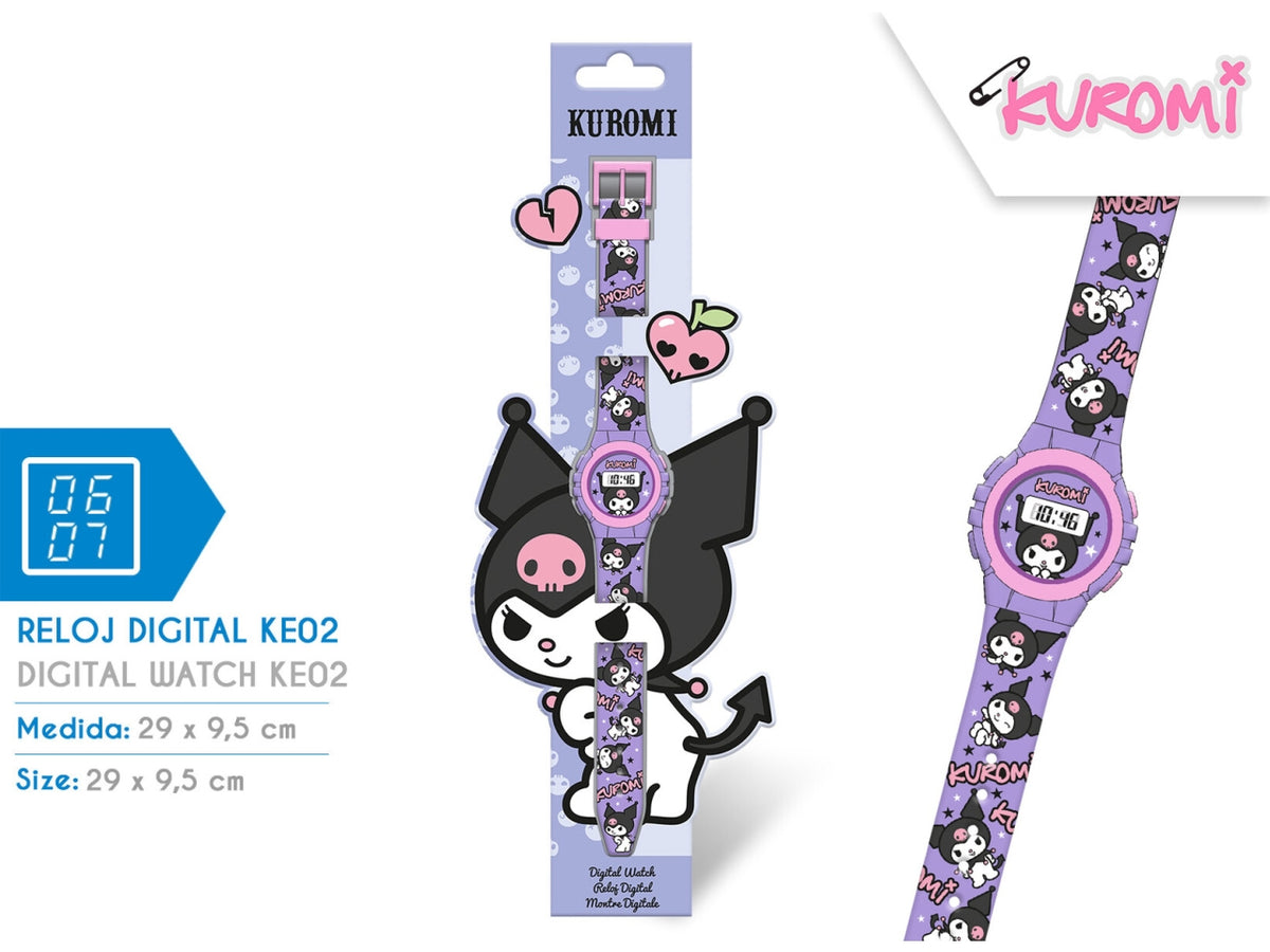 Kuromi orologio KE02
