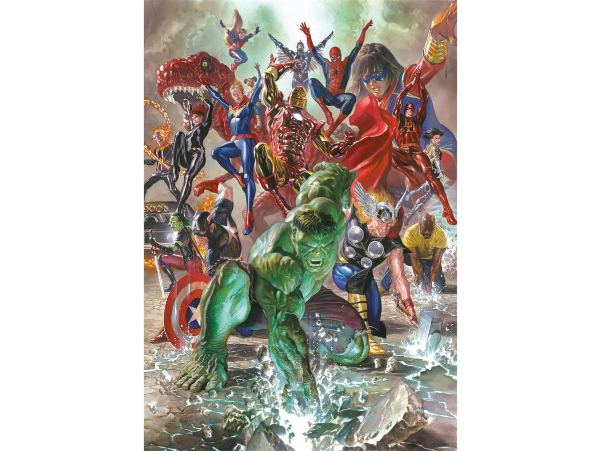 Puzzle 500pezzi Marvel compact box