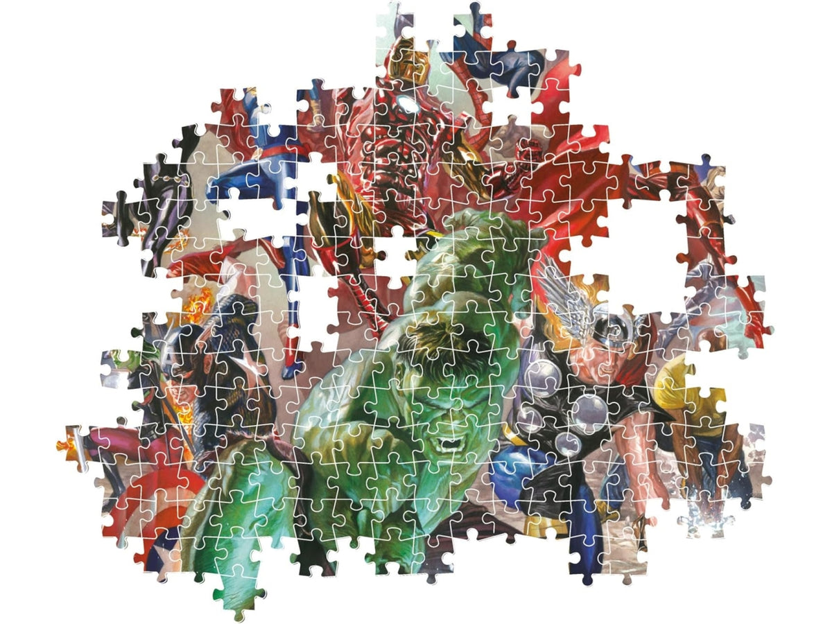 Puzzle 500pezzi Marvel compact box