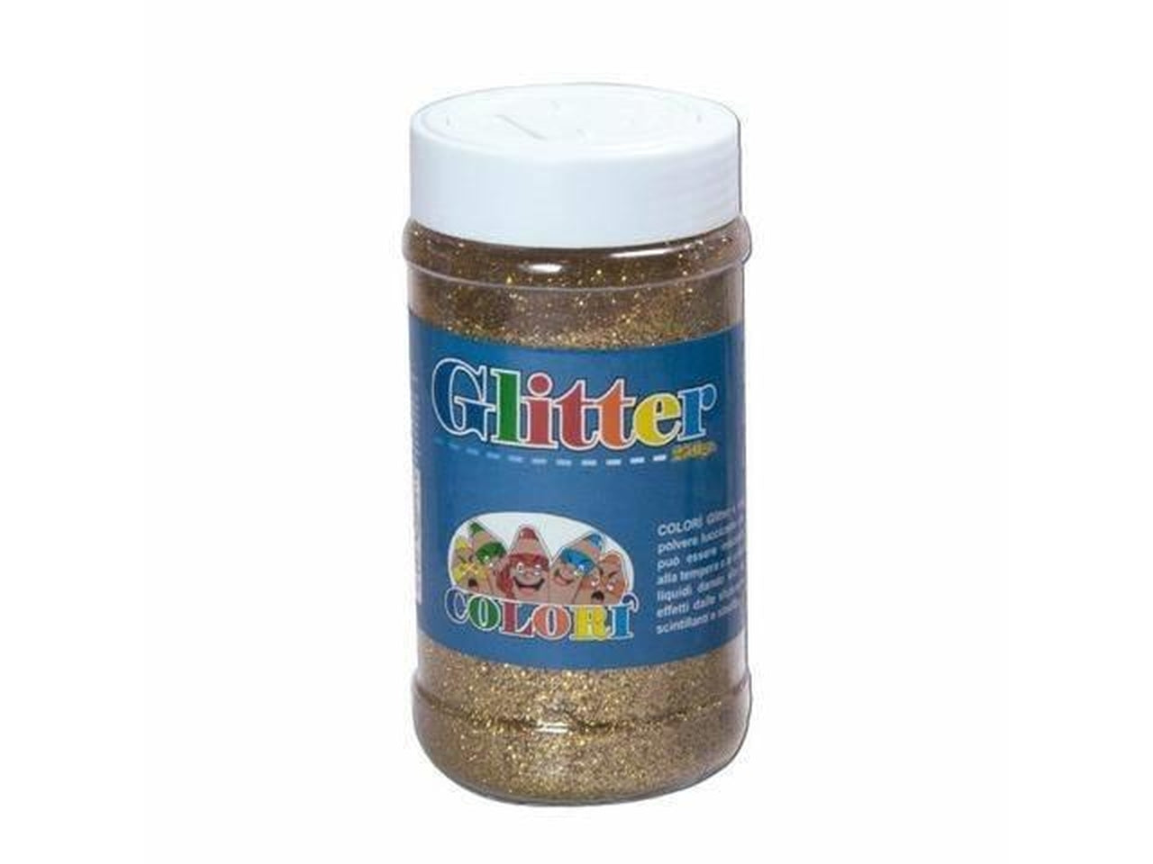 Barattolo glitter oro da 250gr.