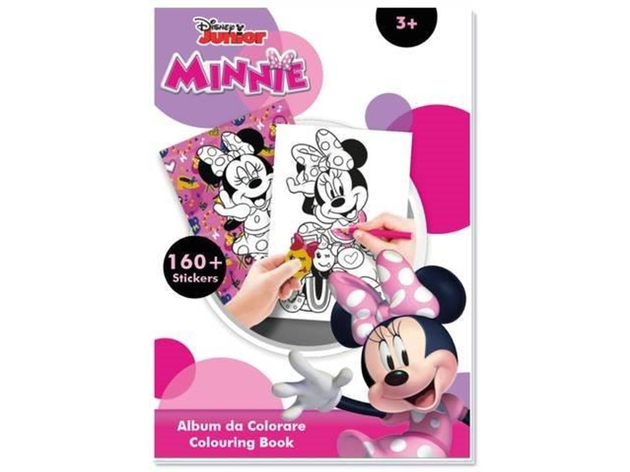 Minni album da colorare con stickers