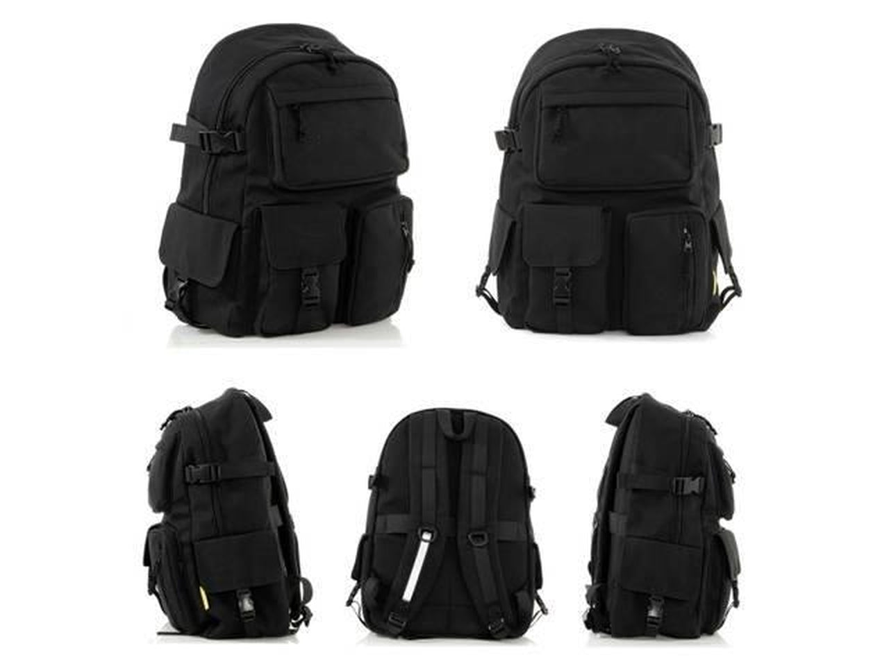 Zaino oxford nero 31x15x45cm