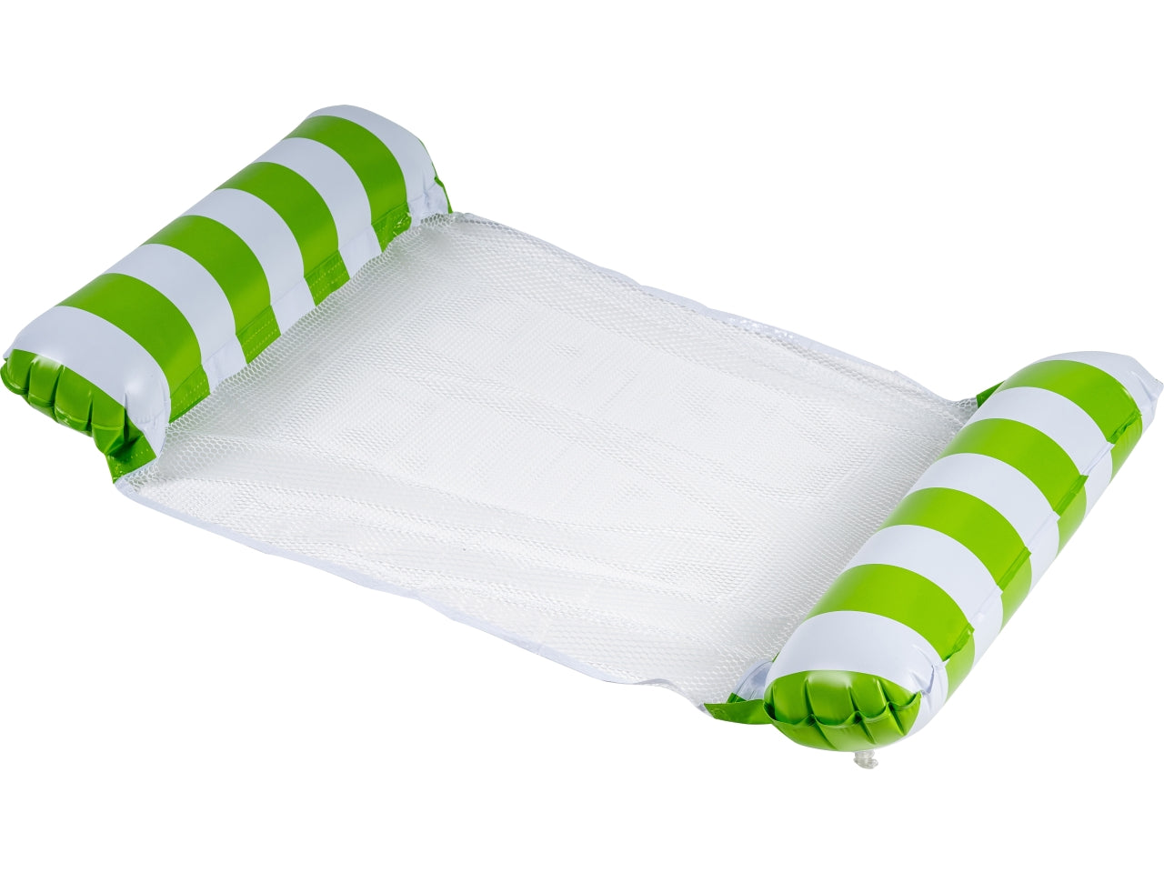 Amaca gonfiabile con rete 120x70cm disponibile in 4 colori