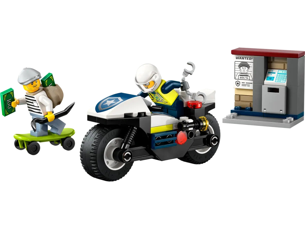 Lego City Police Inseguimento della moto della Polizia