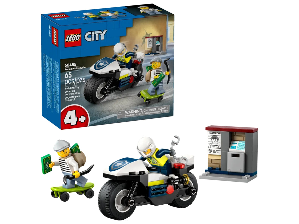 Lego City Police Inseguimento della moto della Polizia