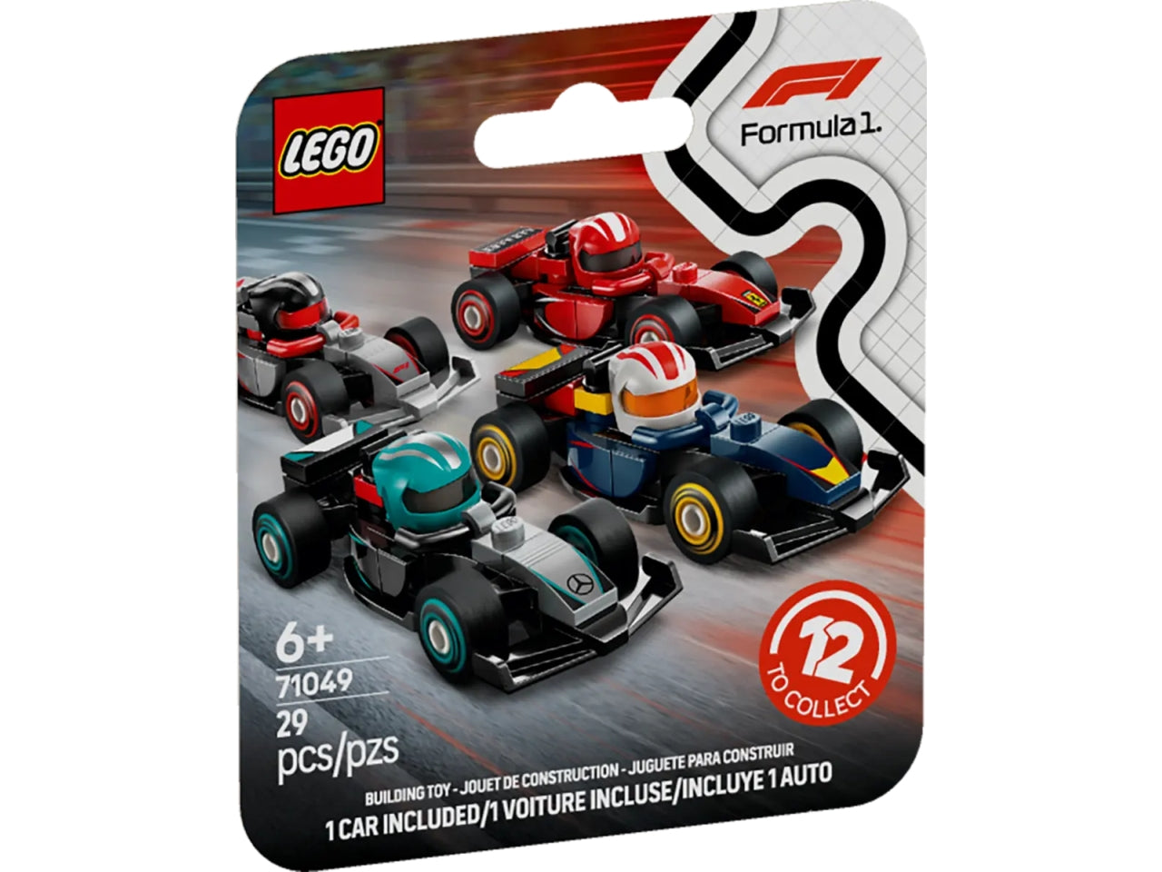 Lego Lego Minifigures Monoposto di F1 da collezione
