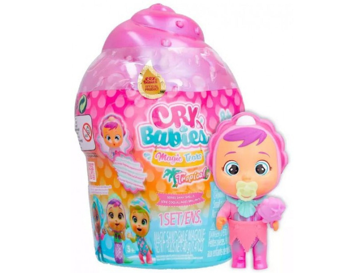 Cry babies magic tears shiny shells bamola con accessori