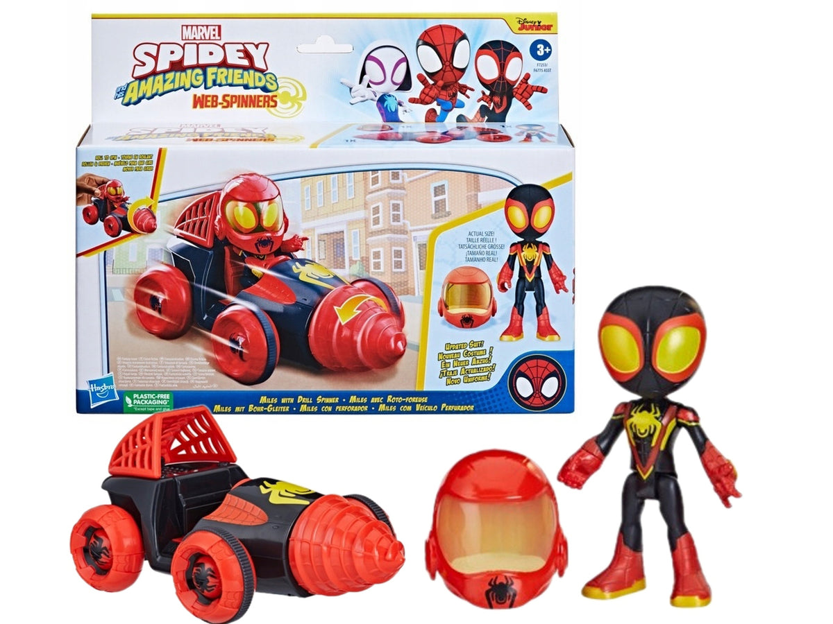 Spidey amazing friends, veicolo con pesonaggio