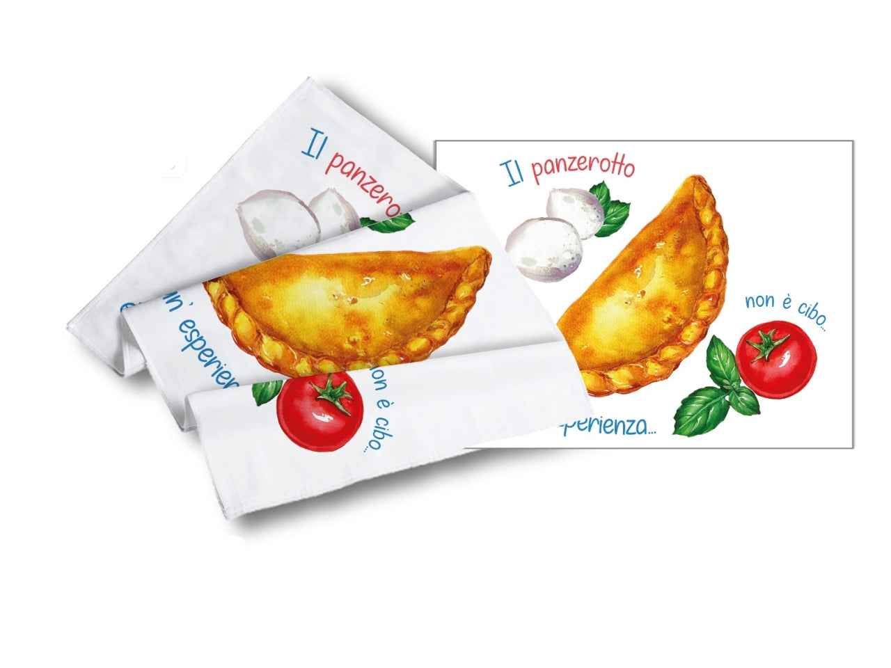 Strofinaccio polyestere 50x70cm panzerotto