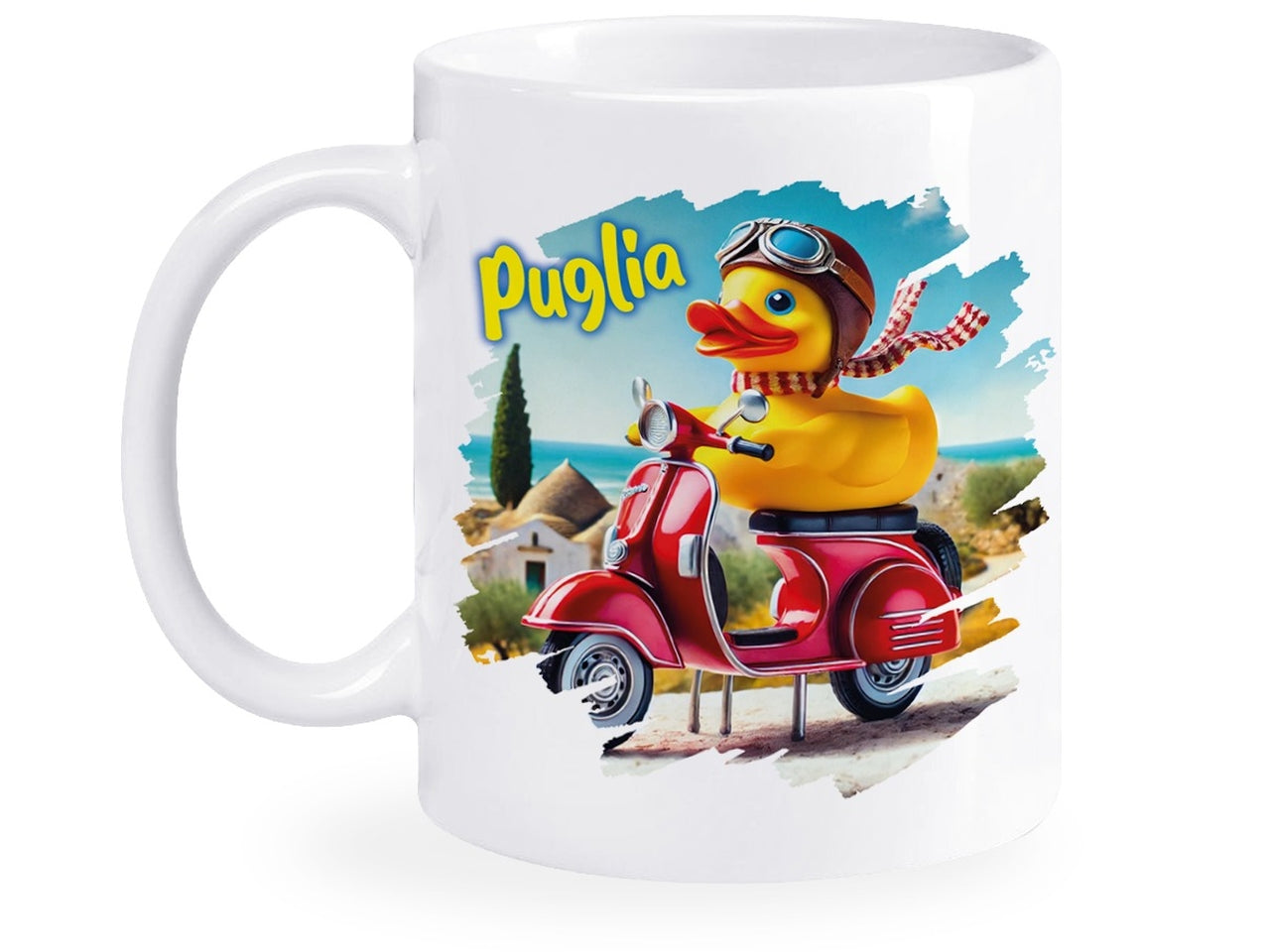 Tazza con vespa