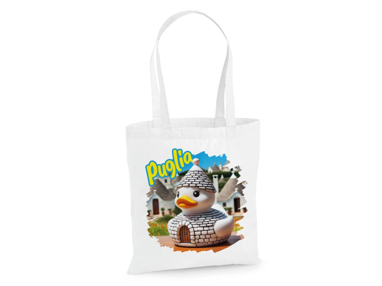 Borsa rettangolare con trullo