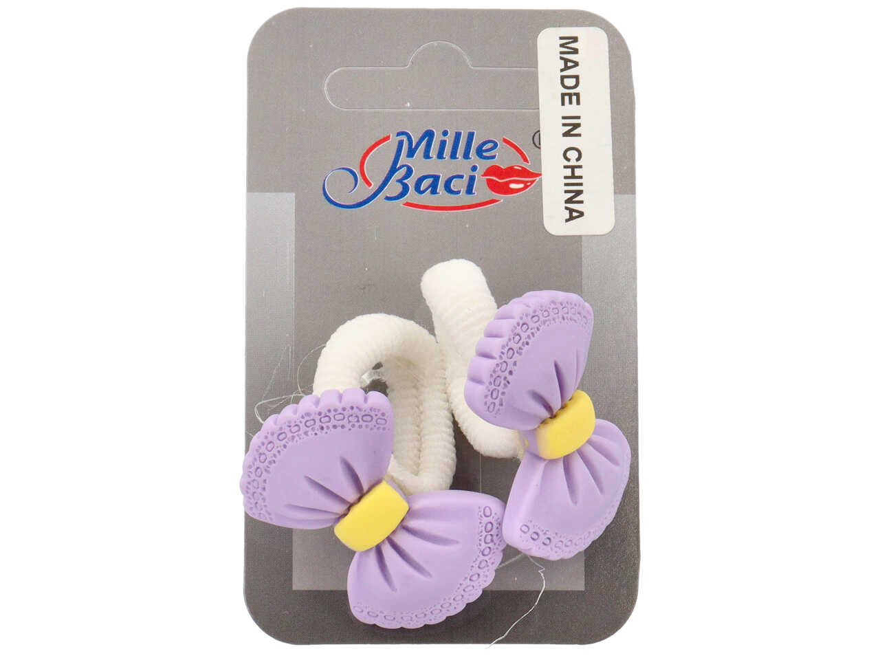 Card 2 pezzi codini con fiocchetto