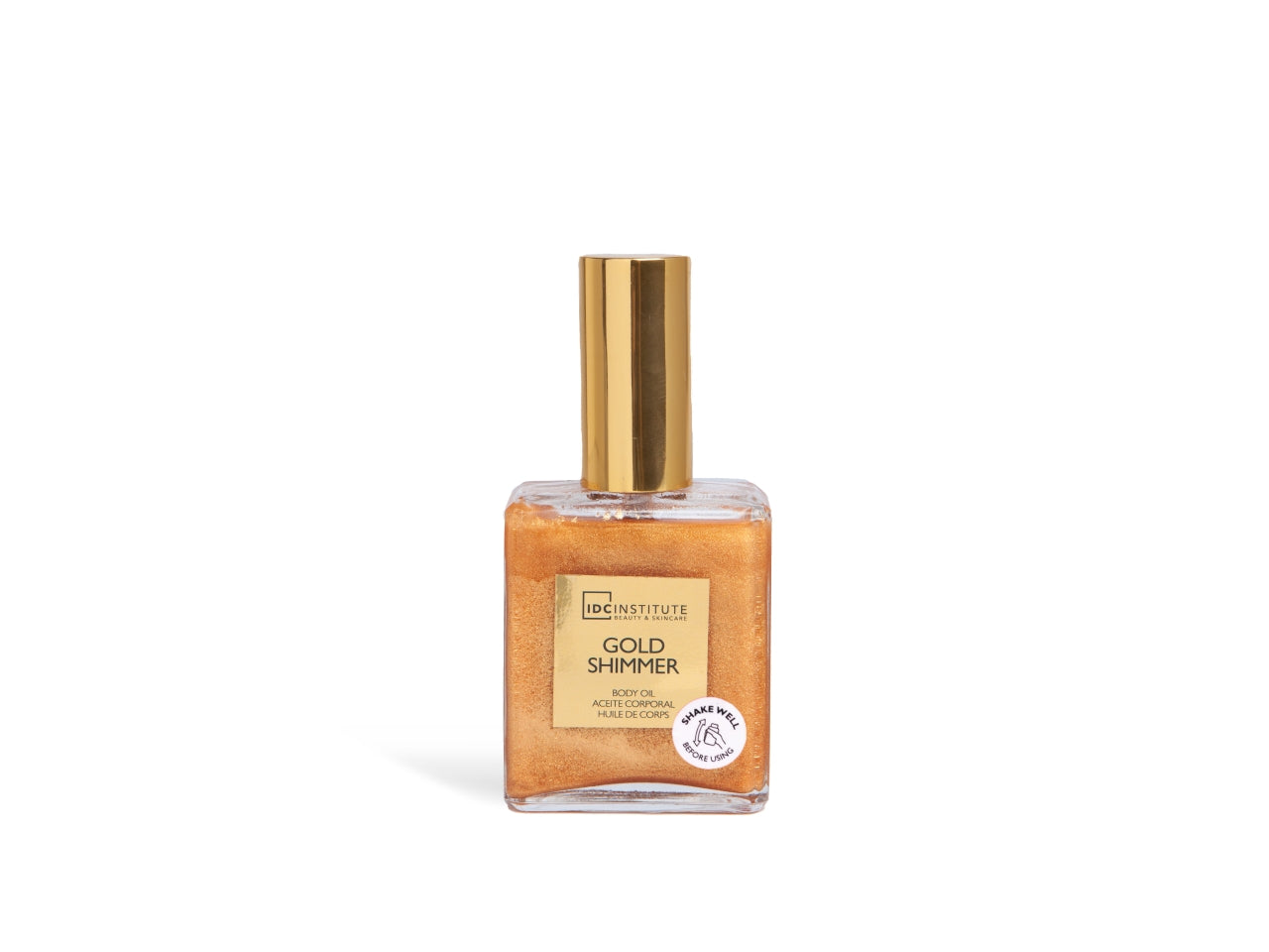 Idc institute gold shimmer body oil
