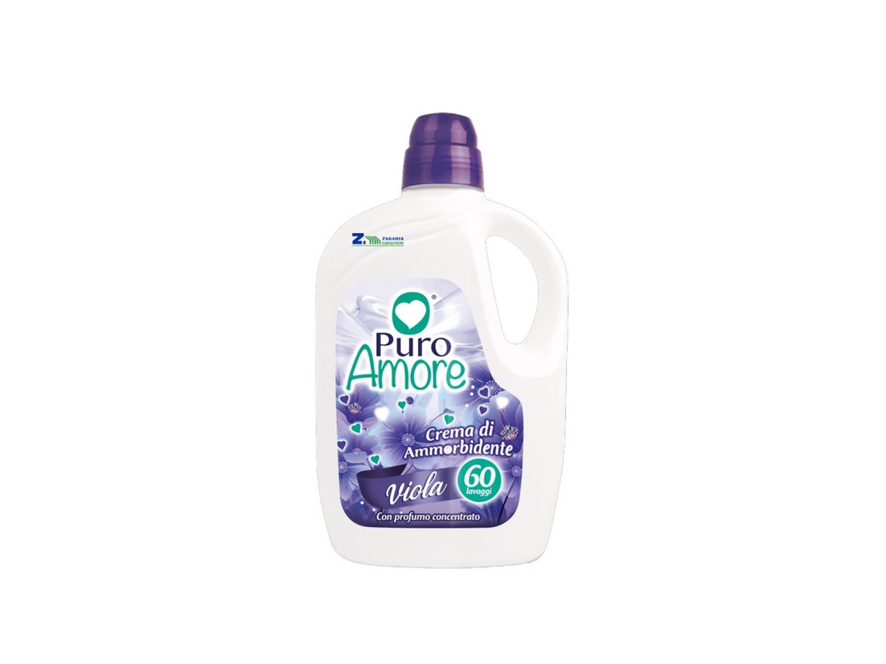 Puro amore crema di ammorbidente 60 lavaggi 3l viola $